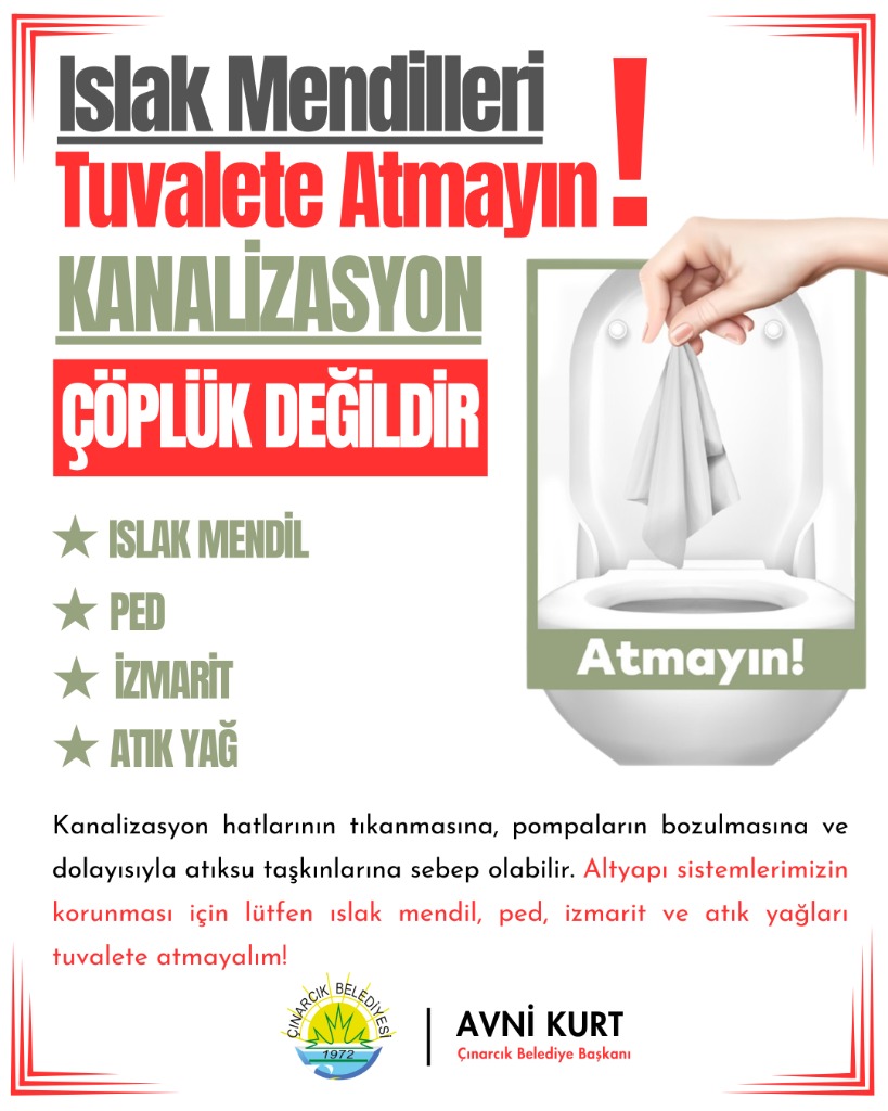 Kanalizasyon Sistemini Koruyalım