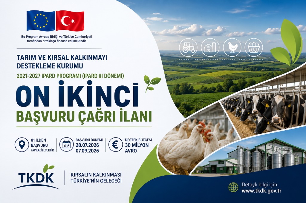 Tarım ve Kırsal Kalkınmayı Destekleme Kurumu 2021-2027 IPARD Programı