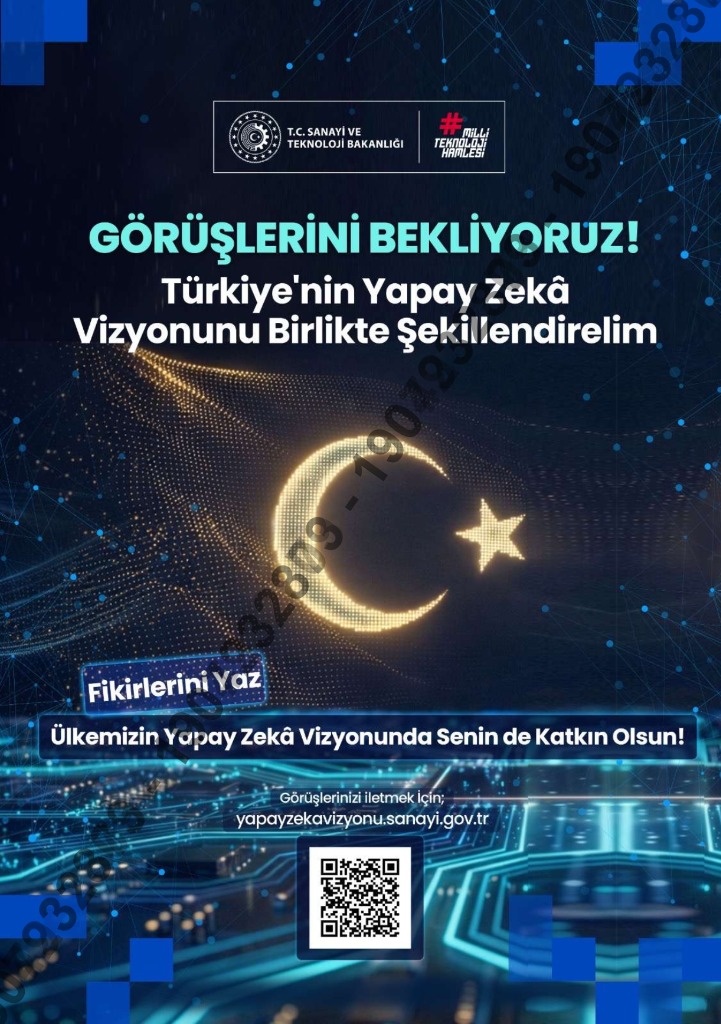 Türkiye'nin Yapay Zekâ Vizyonunu Birlikte Şekillendirelim