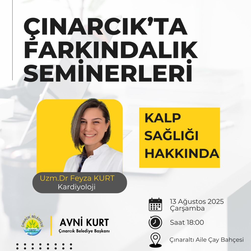 Çınarcık'ta Farkındalık Seminerleri