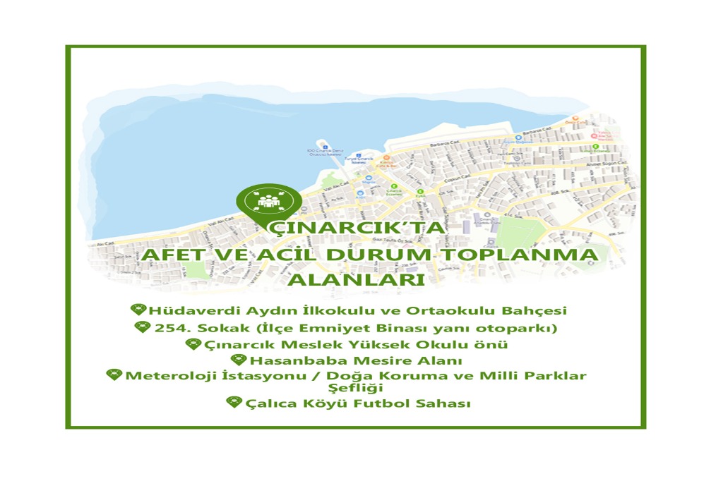 Afet ve Acil Durum Toplanma Alanları