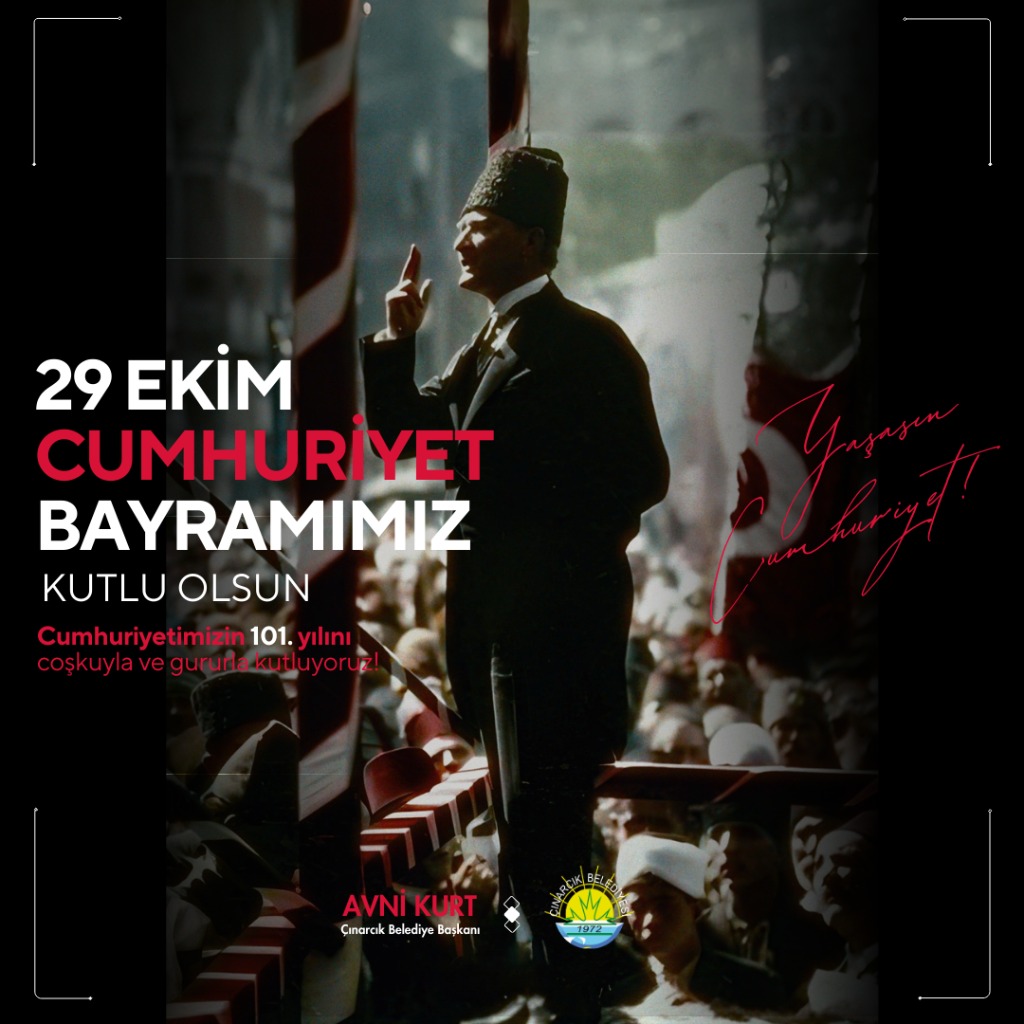 Başkanımız Avni Kurt'un 29 Ekim Cumhuriyet Bayramı Mesajı