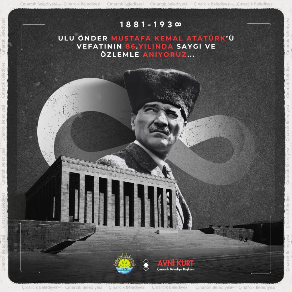 Belediye Başkanımız Avni Kurt'un “10 Kasım” Mesajı