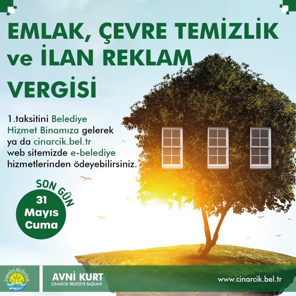 31 Mayıs Verginizi Ödemede Son Gün