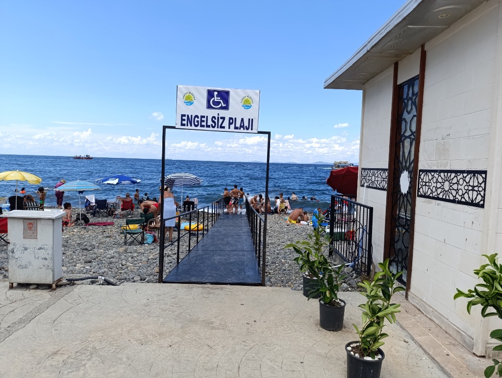 Taşliman Engelsiz Plajı Yenilendi