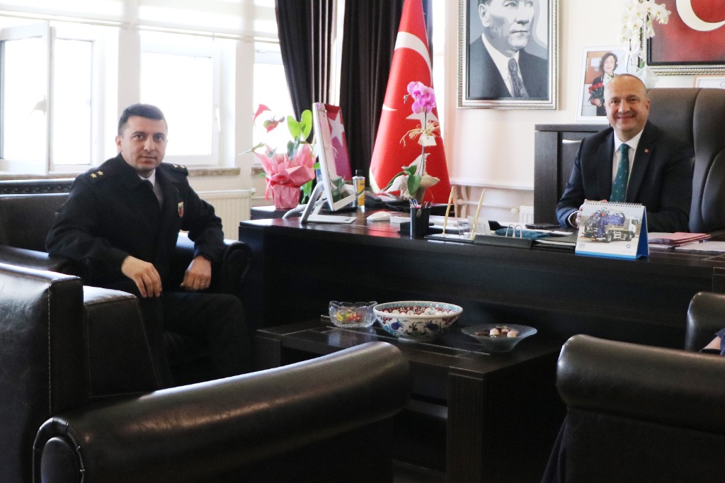 İlçe Jandarma Komutanı Mustafa Koçak'tan, Hayırlı Olsun Ziyareti