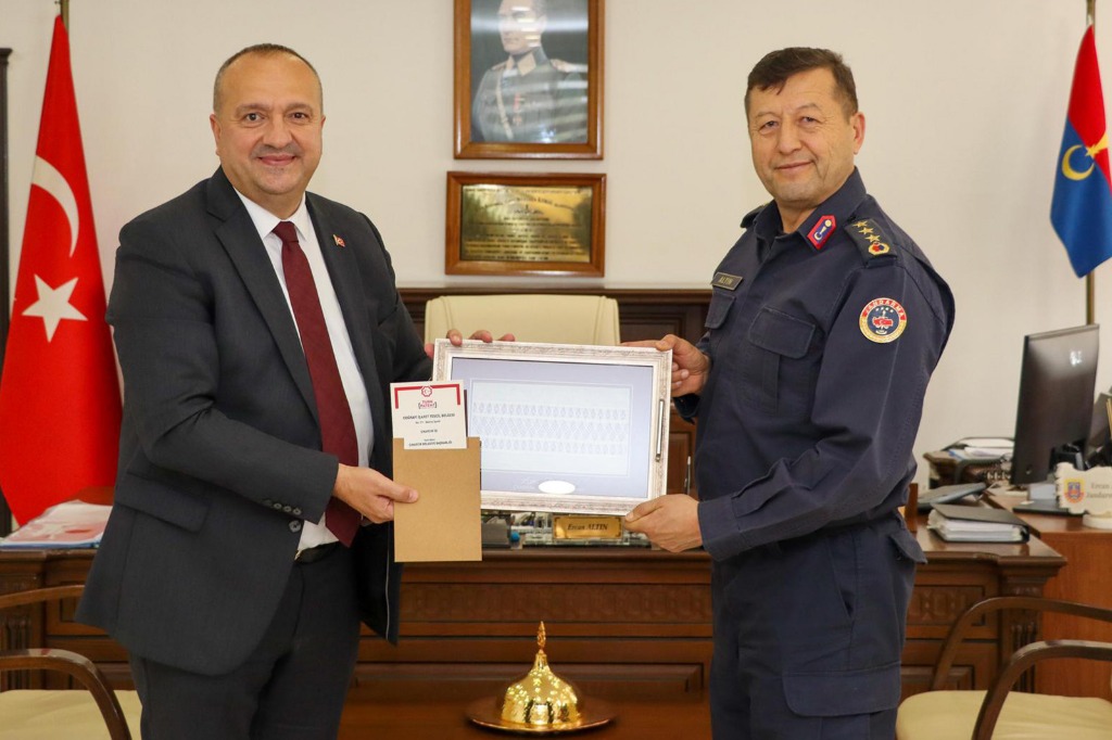 Başkanımızdan Jandarma Komutanlığı'na Ziyaret