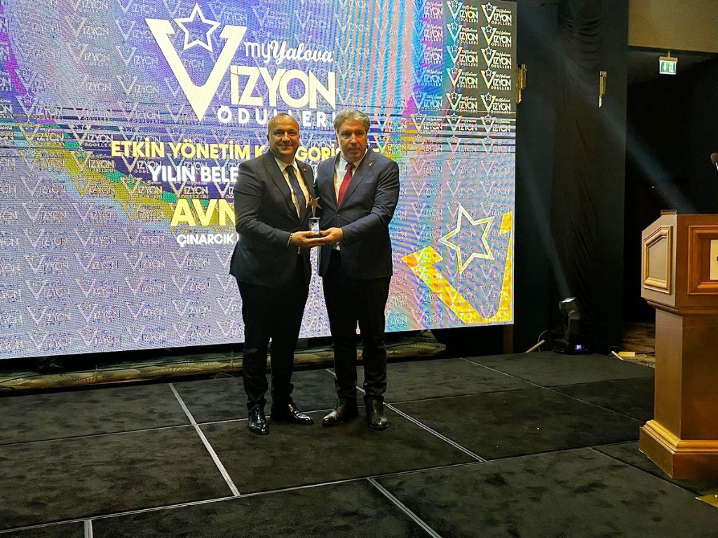 Başkan Kurt’a My Yalova Vizyon Ödülü