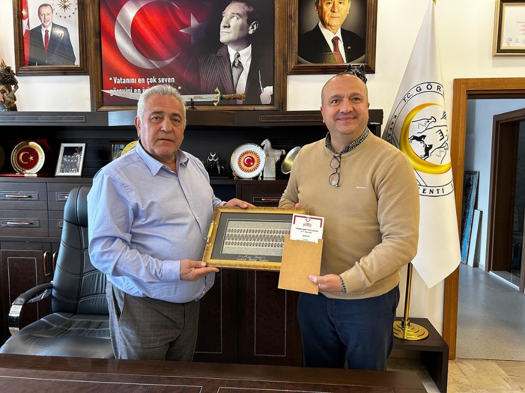 Başkanımız Avni Kurt'tan, Başkan Eren'e Ziyaret