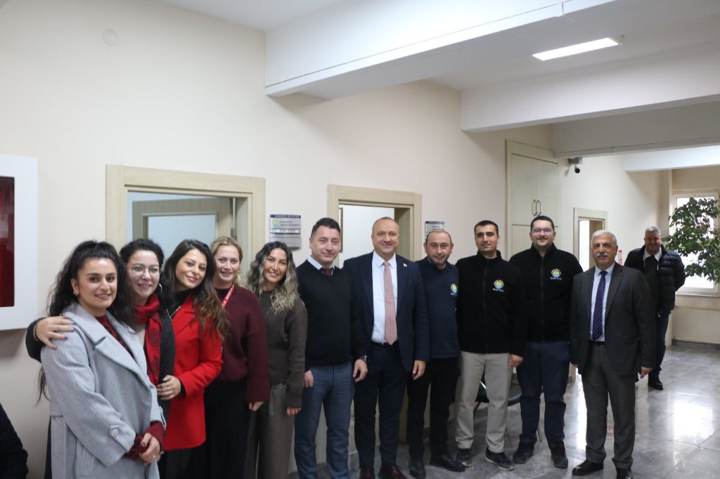 Başkanımız Avni Kurt, Personelin Yeni Yılını Kutladı