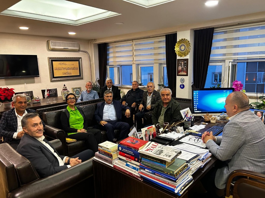 Hacı Bektaş Veli Anadolu Kültür Vakfından Başkanımıza Ziyaret