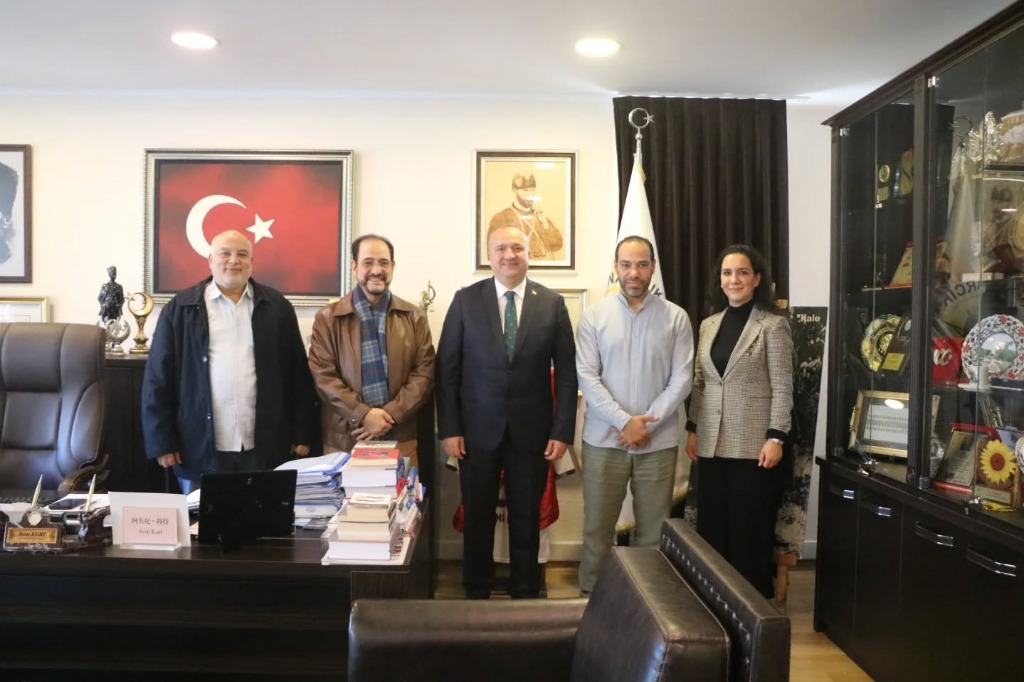Maknoon İnşaat Yatırım A.ş. Yetkililerinden Başkanımıza Ziyaret