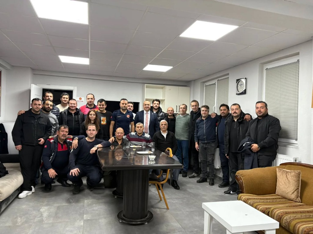 Başkanımız Avni Kurt, İtfaiye Müdürlüğümüzü Ziyaret Etti