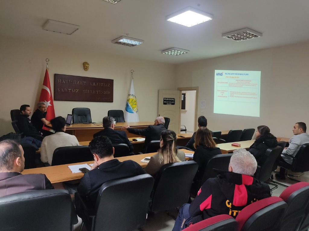Personelimize "yalova Afet Müdahale Planı" Semineri Düzenlendi
