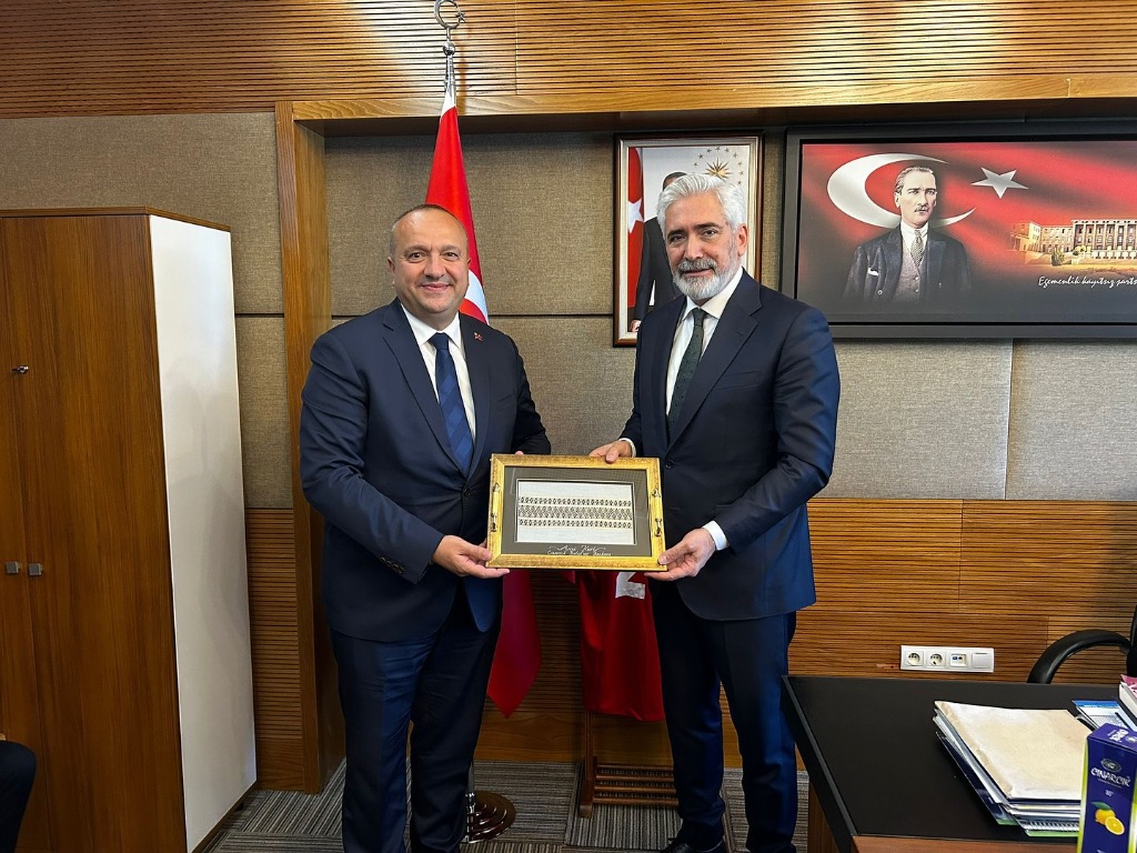 Başkanımız Avni Kurt'tan, Diyarbakır Milletvekili Mehmet Galip Ensarioğlu'na Ziyaret
