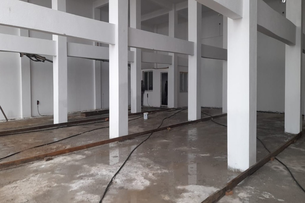 Yeni İtfaiye Hizmet Binasında Çalışmalar Devam Ediyor