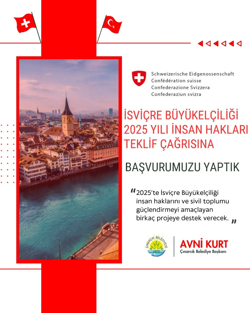 Belediyemiz İsviçre Büyükelçiliği'ne Proje Başvurusunda Bulundu