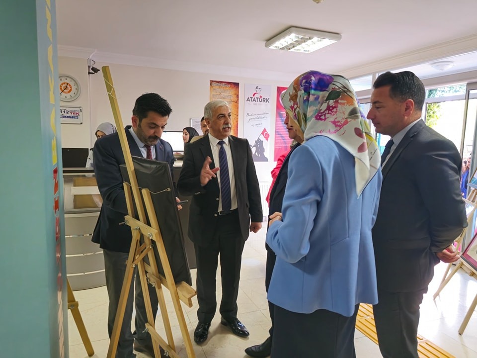 KYK Yurdunda Gerçekleşen Resim Sergisine Katıldık