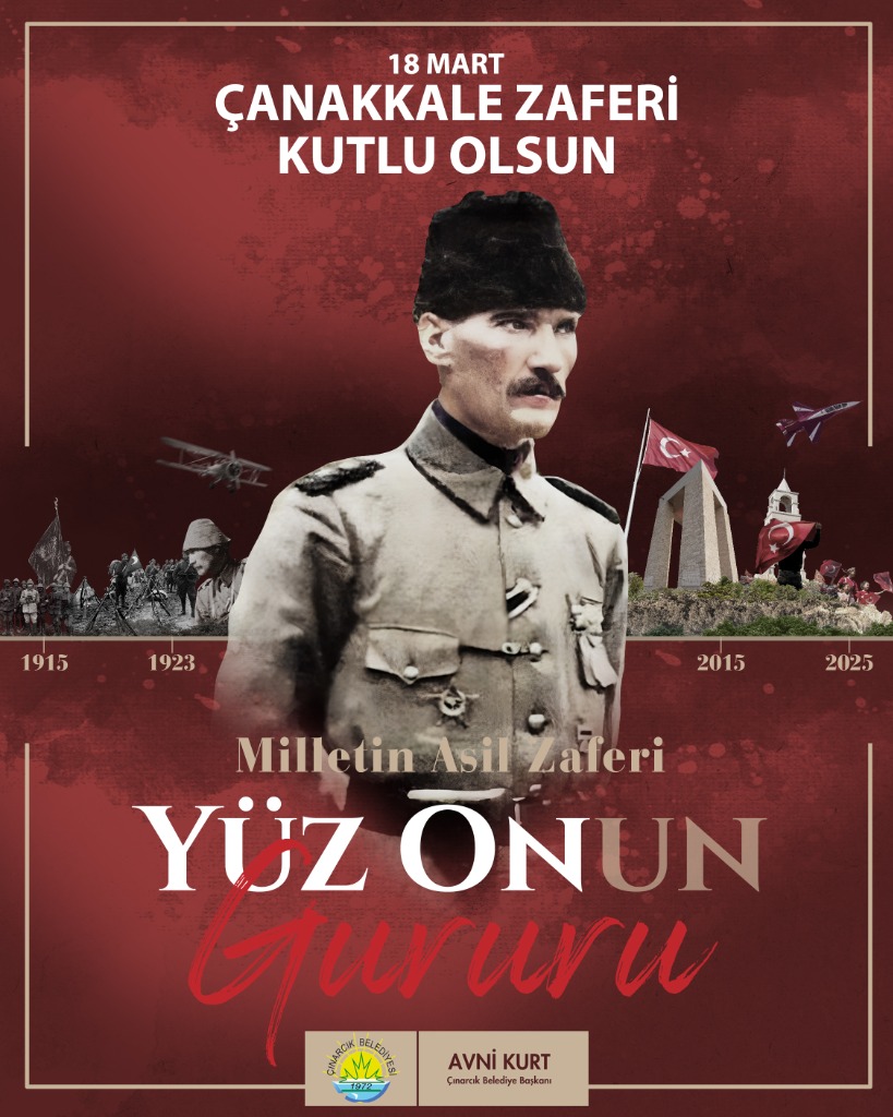 Başkanımız Avni Kurt'un "18 Mart Çanakkale Zaferi ve Şehitleri Anma” Mesajı