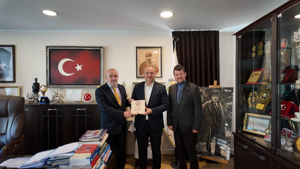 Yalova Amatör Spor Kulüpleri Federasyonu Başkanı Tamer Erbul'dan Ziyaret