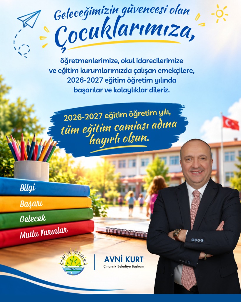 Başkanımız Avni Kurt'un 2026-2027 Eğitim Öğretim Yılı Mesajı