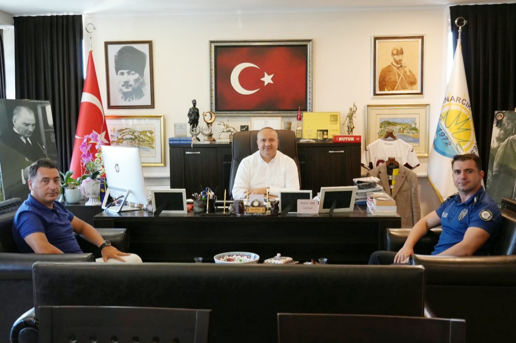 Termal İlçe Emniyet Amiri Işık'tan, Başkanımız Avni Kurt’a İade-i Ziyaret