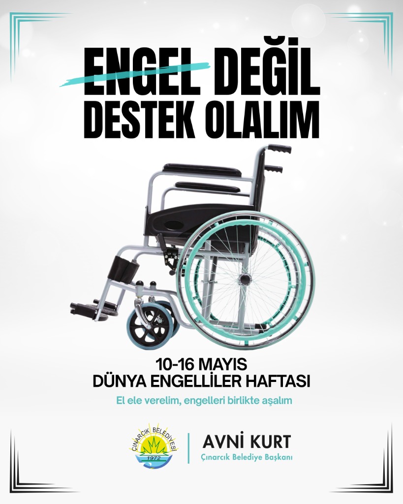 Başkanımız Avni Kurt"un Dünya Engelliler Haftası Mesajı