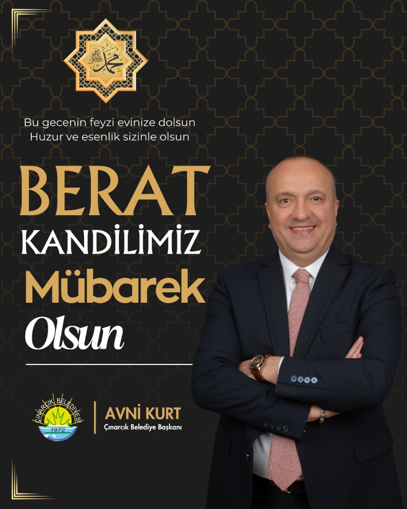 Başkanımız Avni Kurt'un “berat Kandili” Mesajı