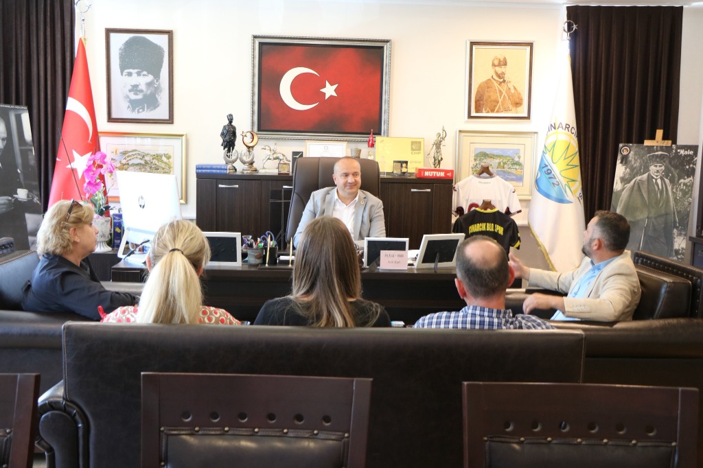 Çiftlikköy Kafkas Kültür Derneği'nden Ziyaret