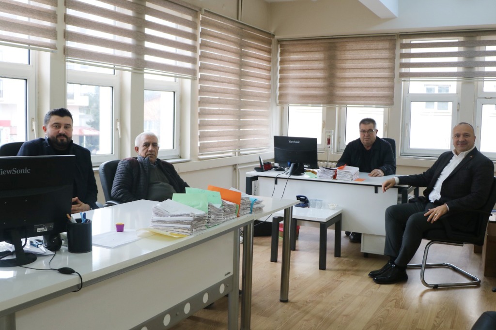 Başkanımız Avni Kurt, Denetim Komisyonu Üyelerini Ziyaret Etti