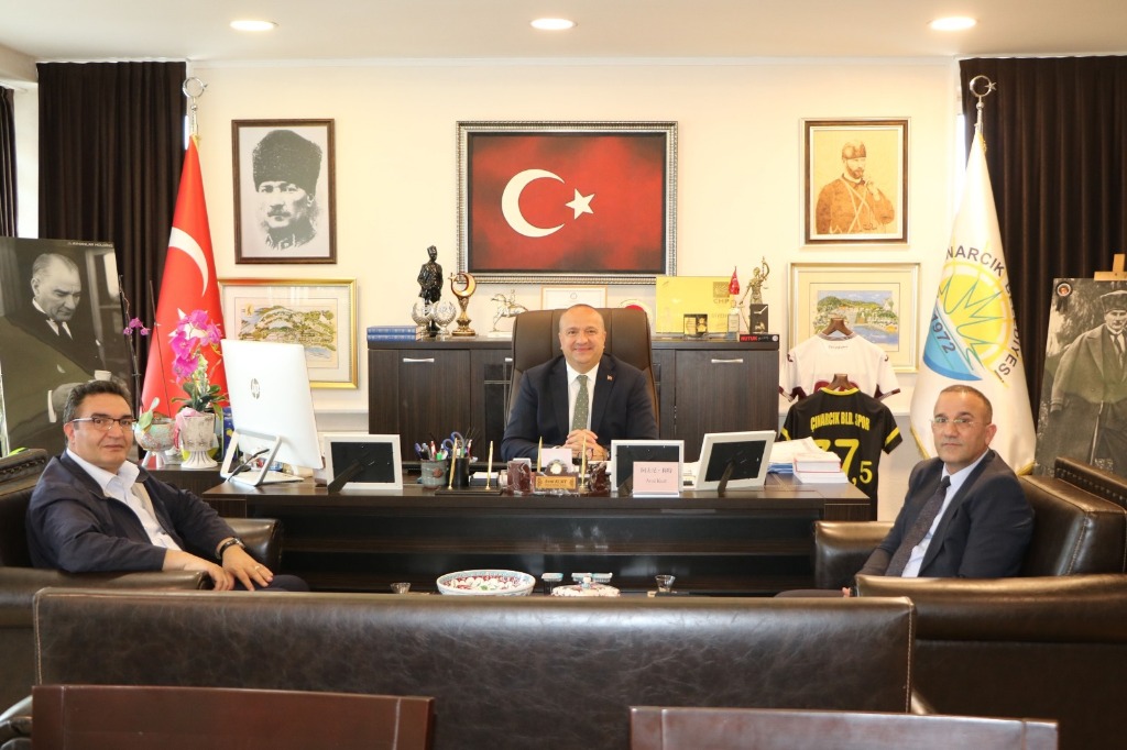 Yalova Defterdarı Seyit Tekin'den Ziyaret