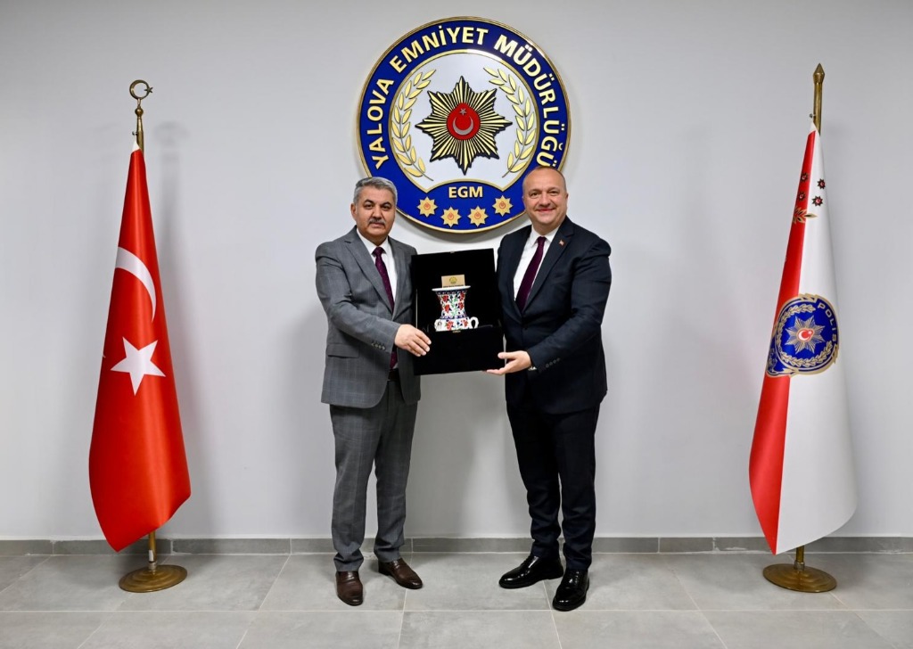 Başkanımız Avni Kurt'tan , İl Emniyet Müdürü Delen'e Hayırlı Olsun Ziyareti