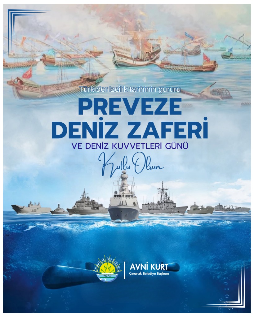 Başkanımız Avni Kurt'un Preveze Deniz Zaferi Mesajı