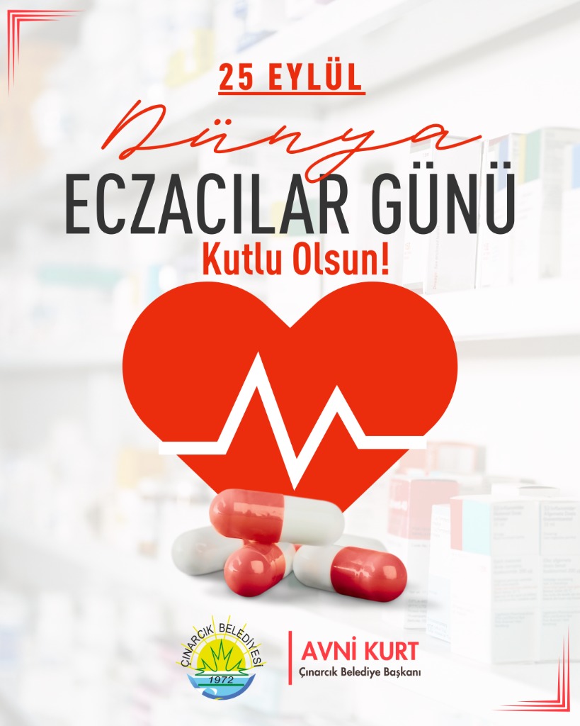 Başkanımız Avni Kurt'un Dünya Eczacılık Günü Mesajı