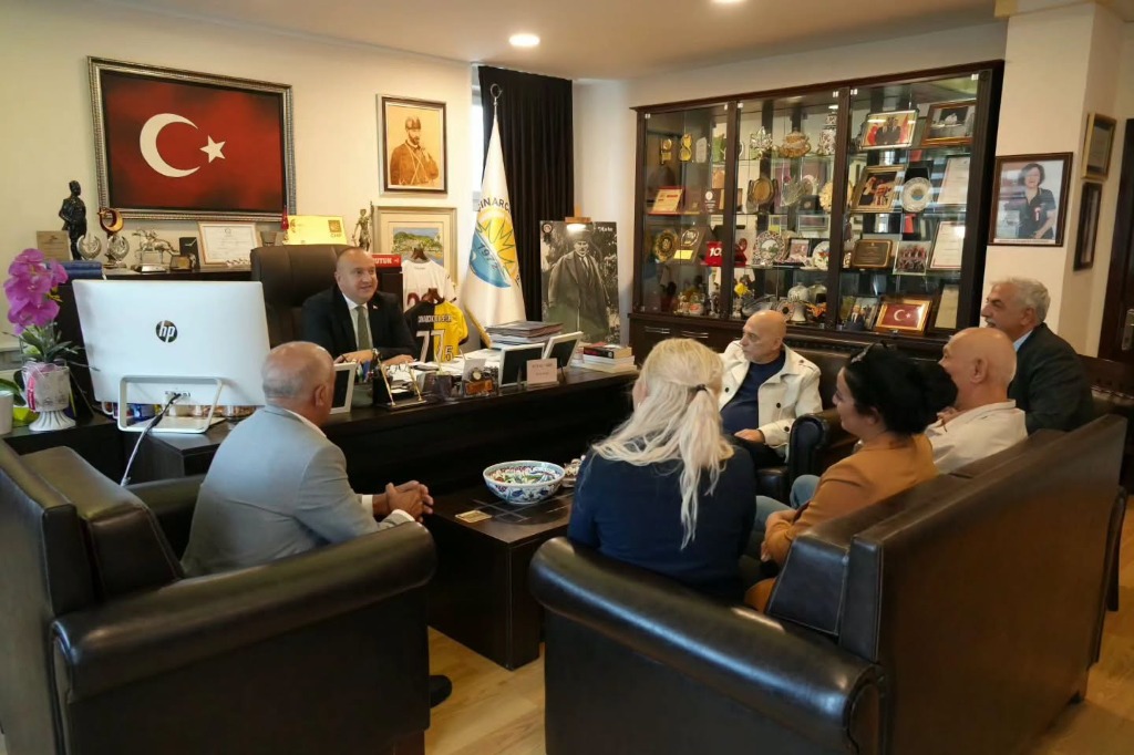 Chp Çınarcık İlçe Başkanı Rıza Keleş'ten Başkanımız Avni Kurt'a Ziyaret