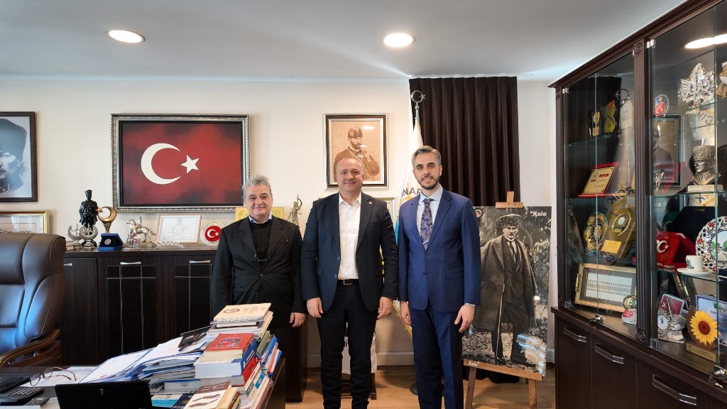 Arif Ölmezer ve Yavuz Berker Akın'dan Ziyaret