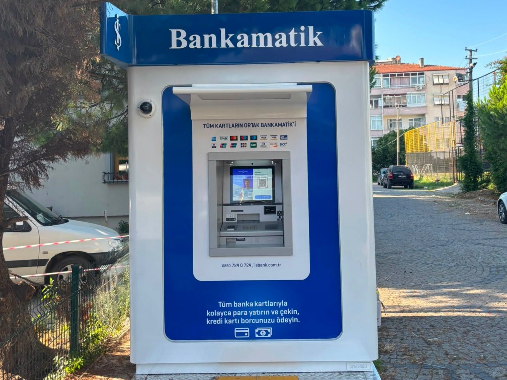 Taşliman Mahallesi'ne Yeni ATM Hizmeti