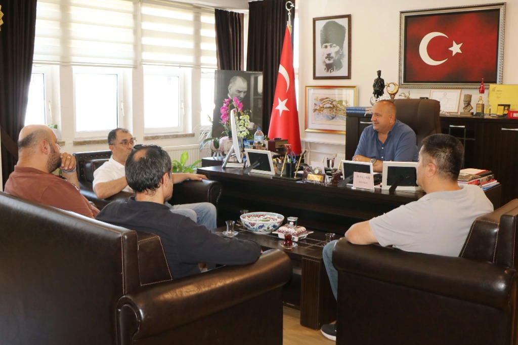 Mühendisler Odası Yalova İl Temsilciliği Yürütme Kurulu Başkanı Düzgün.'den Ziyaret