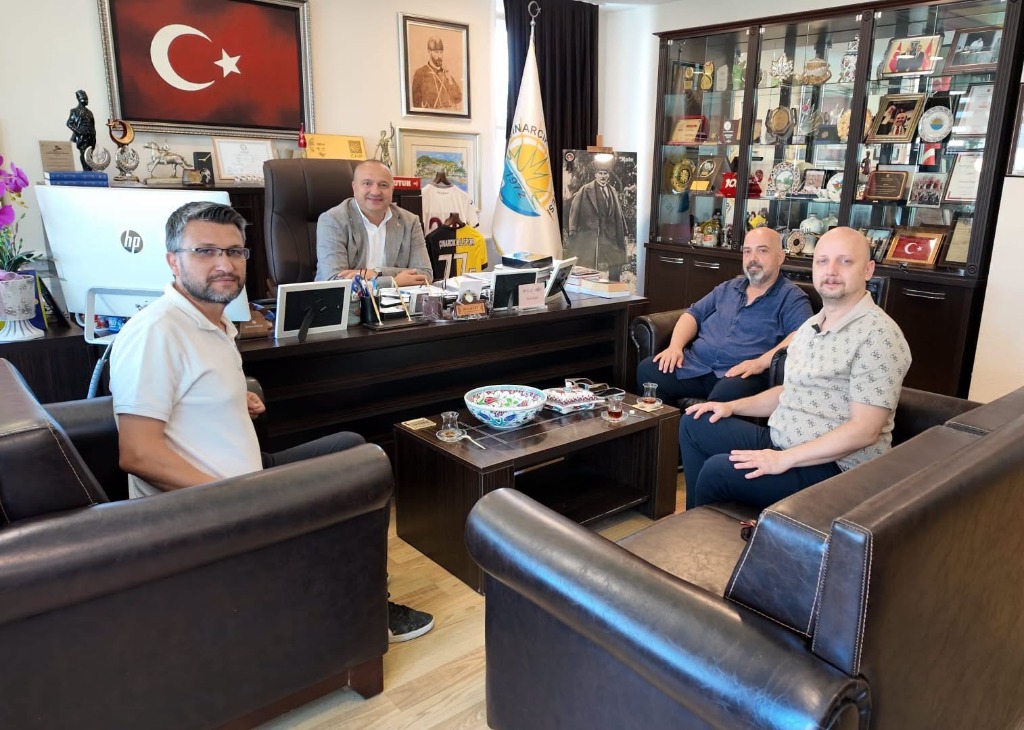 Tasarloji ve Novves Ventilation Firmasında Başkanımız Avni Kurt'a Ziyaret