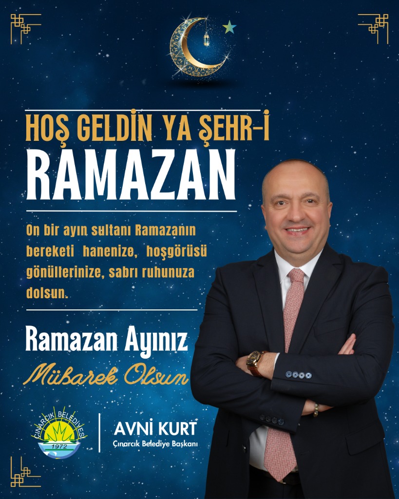Belediye Başkanımız Avni Kurt'un “ramazan Ayı” Mesajı