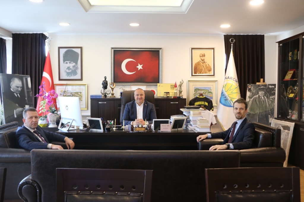 UEDAŞ'tan Belediyemize Ziyaret