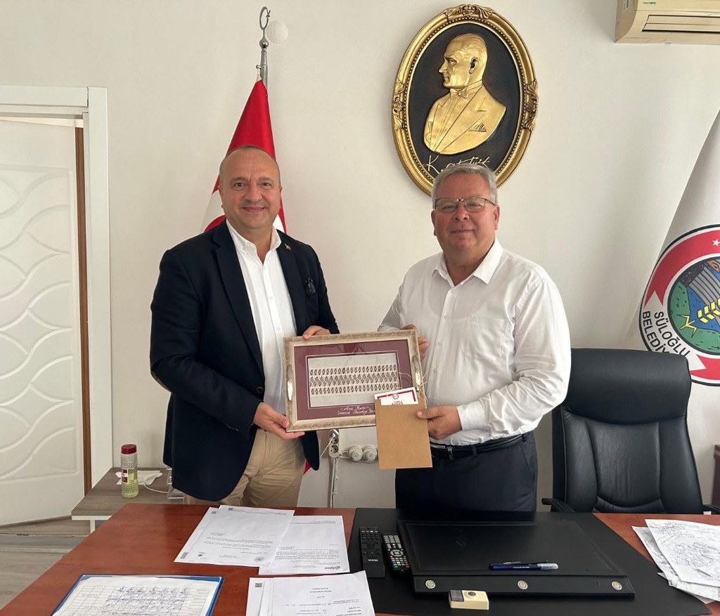 Başkanımız Avni Kurt'tan, Süloğlu Belediye Başkanı Mehmet Ormankıran'a Ziyaret