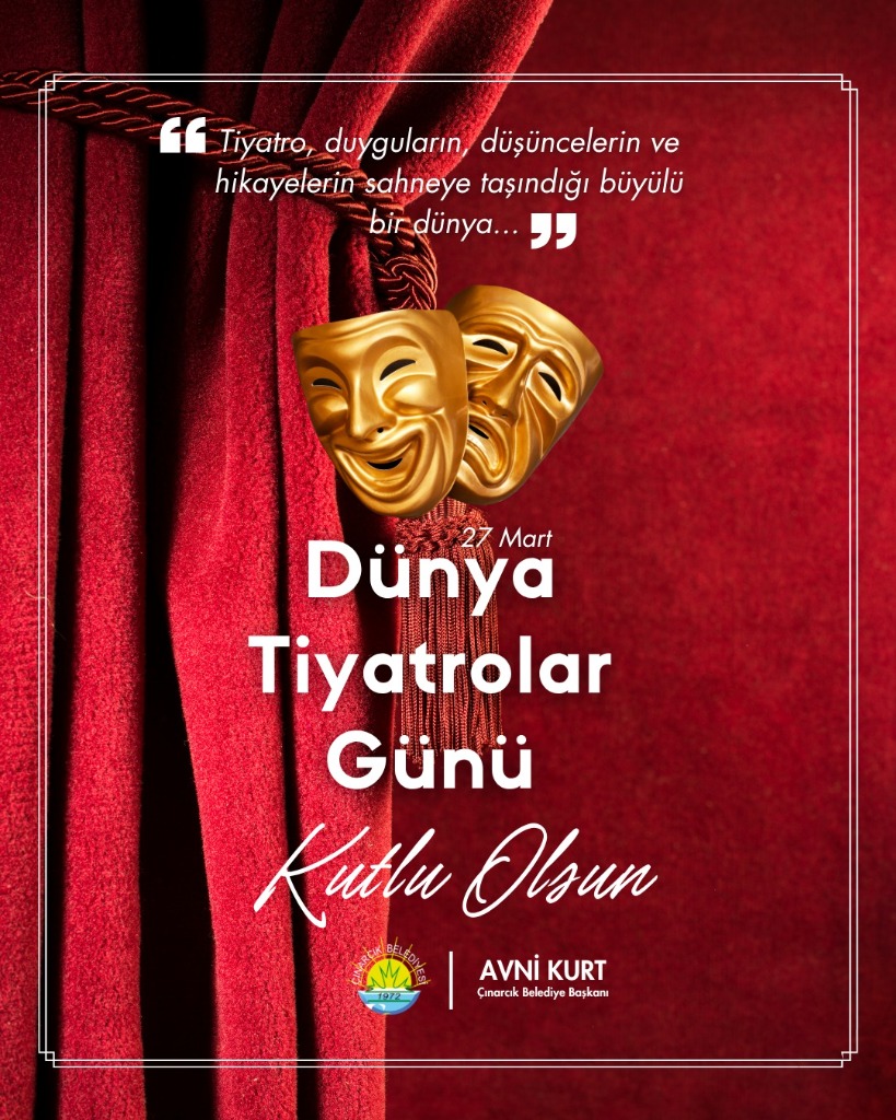 Başkanımız Avni Kurt'un Dünya Tiyatrolar Günü Mesajı