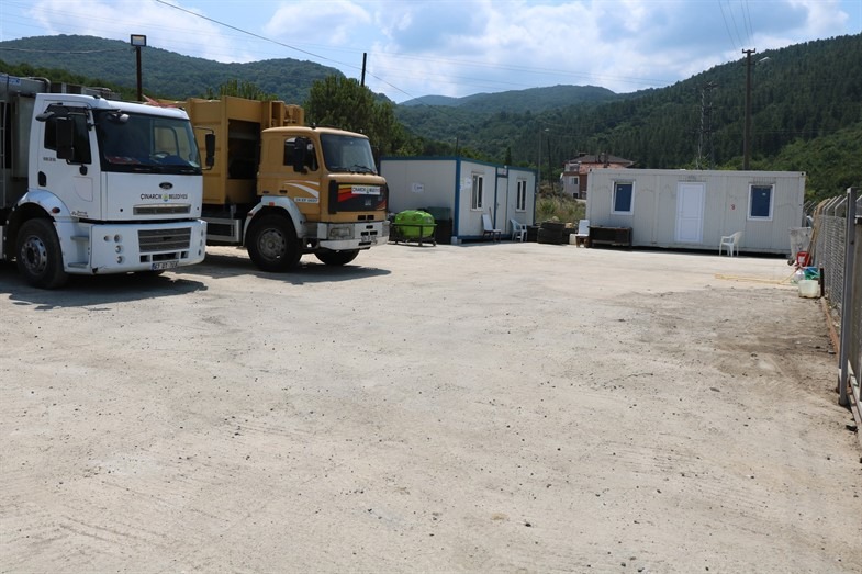 Temizlik İşleri Şantiyesi Hizmete Girdi