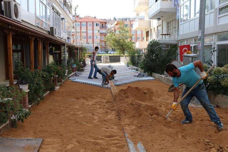 İlçe Genelinde Parke Taşı Çalışması
