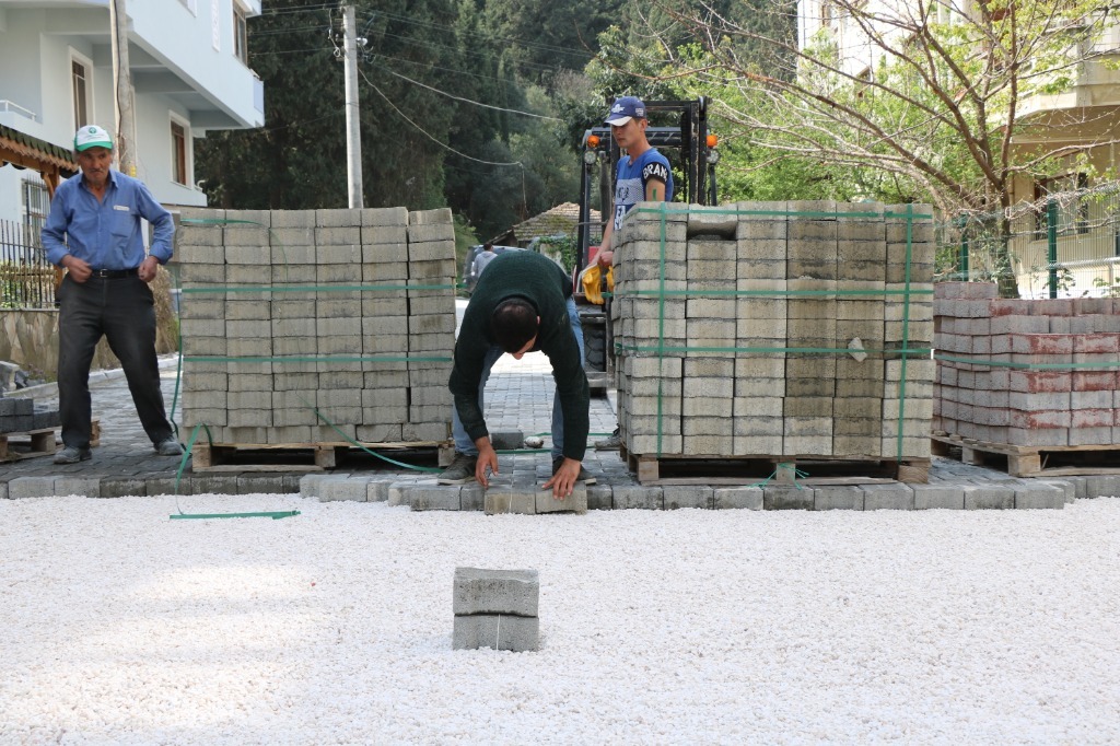 Çamlık Mahallesi Parke Taşı Çalışması 1 .Etap