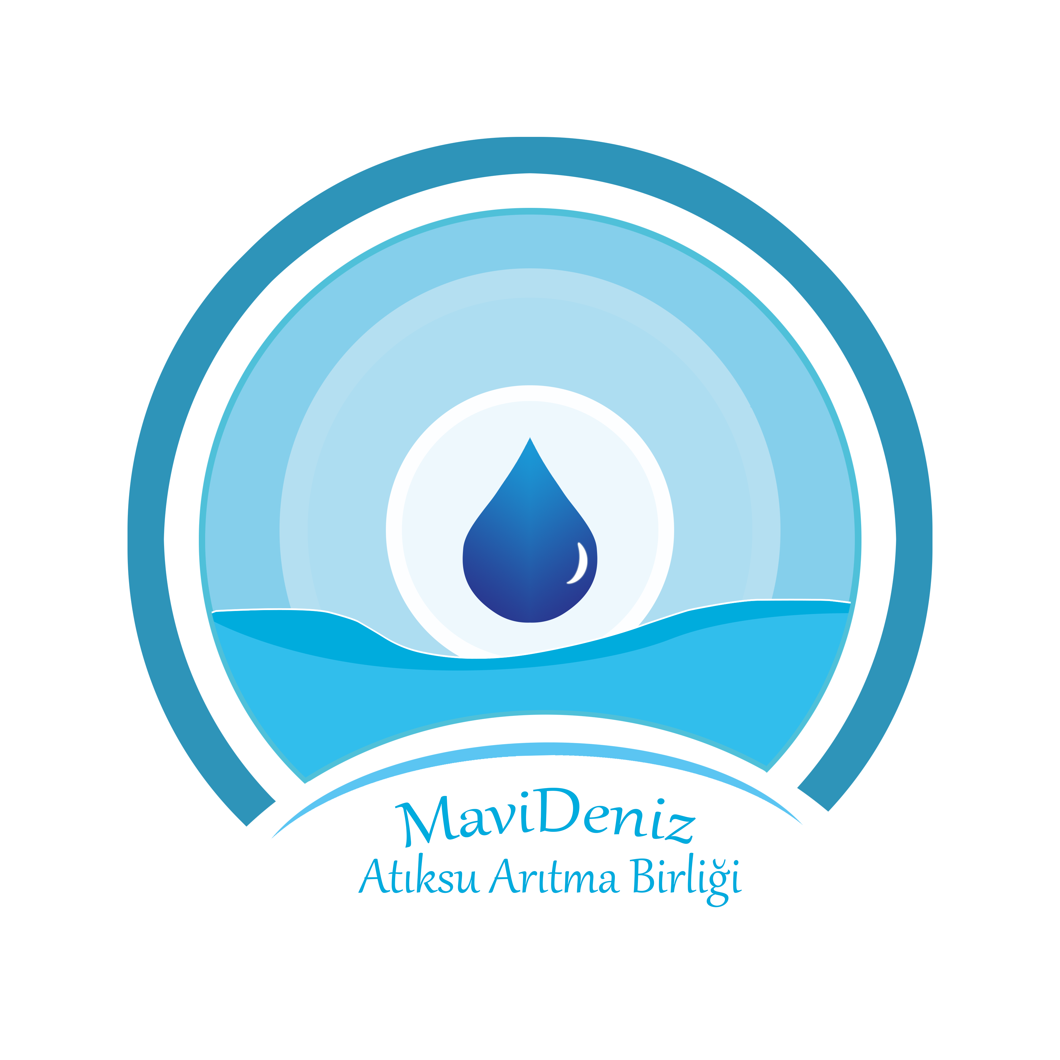 Mavi Deniz Atık Su Artıma Birliği Logosu